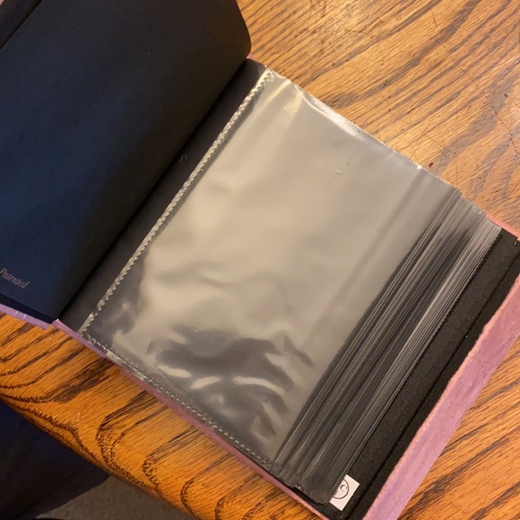 Vintage Y2K Pink Suede Magnetic Snap Photo Album Picture Book Keepsake Memories - Picture 4 of 8